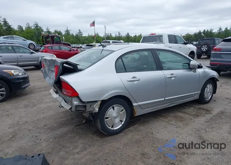 2006 Honda Civic Hybrid z USA, uszkodzony, nr VIN JHMFA36246S007174